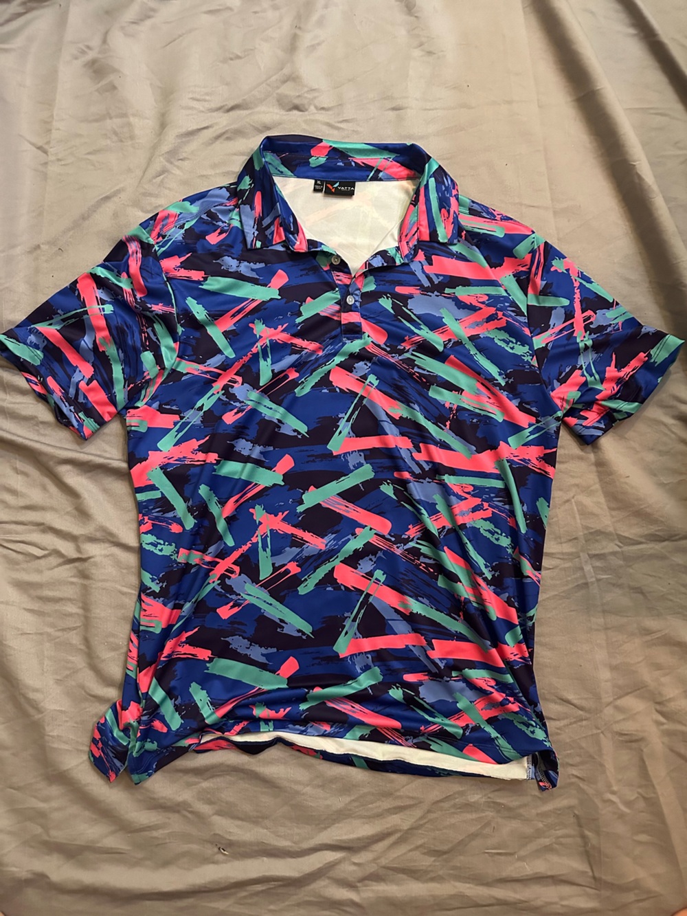 Men’s Golf Polo - XL multicolor